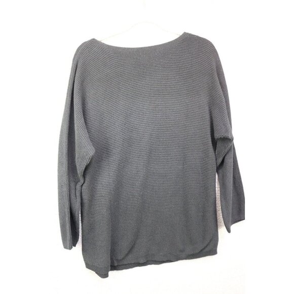 J. Jill 3/4 Sleeve Ribbed Sweater Tunic-Size Large - Picture 7 of 8